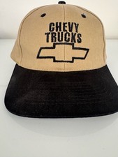 KC Chevy Trucks Embroidered Tan and Black Sna...