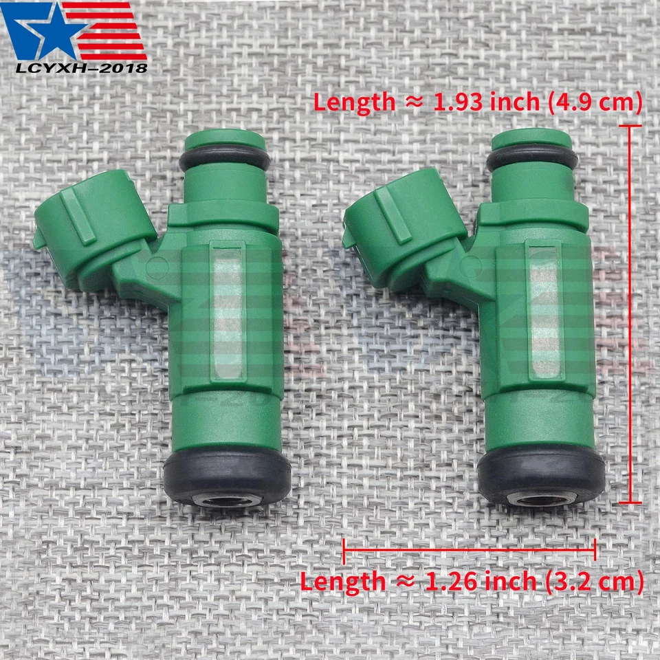 2x Inyector de combustible para Kawasaki Versys-X 300 2017-22 Ninja 300 2013-17 49033-0558 Foto 2 de 4