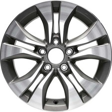 2013-2015 Honda Accord Machined Dark Charcoal 16x7 Oem Wheel 64046