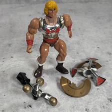 Vintage MOTU Flying Fists He-Man Complete Masters Universe Tight Legs NM