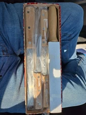 Ekco Eterna Chefs Knives Slicer,  Boning, Utility Knifes & Honing Tool