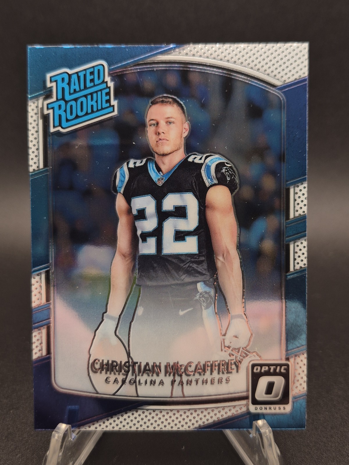 2017 Donruss Optic - Rated Rookie Christian McCaffrey #168 (RC)
