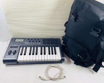 M-Audio Axiom 25 MIDI Keyboard Controller 25 Key W/ Carrying Case -NO POWER CORD