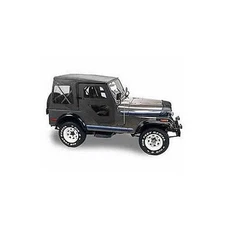 Bestop 51117-01 Soft Top Replace-A-Top Polymer Cloth Black Fits Jeep CJ5 Each