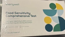 Everlywell Food Sensitivity Comprehensive Test 204 Foods – New & Sealed