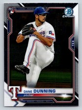 2021 Bowman Chrome #75 Dane Dunning (ref 199181)