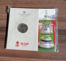 The Royal Mint 2022 FA Cup 150 Years Uncirculated £2 Coin