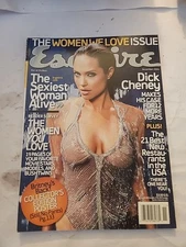 Esquire Nov 2004 With Angelina Jolie, Sexiest Woman Alive, Brittney Spears Pinup