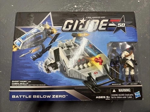 Hasbro 50th Anniversary G.I. Joe Battle Below Zero Set New/Sealed