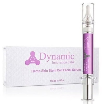 Dynamic Innovation Labs Hemp Skin Stem Cell Facial Serum 15ml, NIB, Retail $499