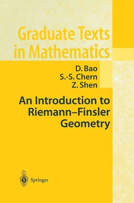 D. Bao (u. a.) | An Introduction to Riemann-Finsler Geometry | Taschenbuch | xx