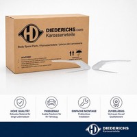 Blende StossfÄNger Vorne Links Rechts Diederichs 4236062 FÜR Peugeot
