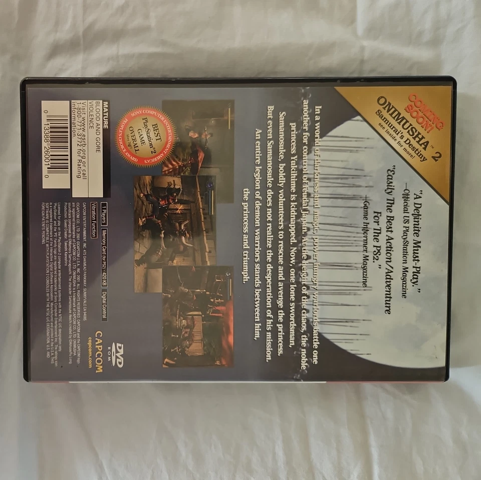 Onimusha: Warlords Greatest Hits (Sony PlayStation 2, 2002) - Image 4 of 4