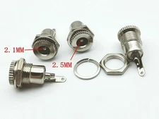 5.5mm x 2.5mm /2.1MM Female DC Socket JACK Power Plug connector wholesale