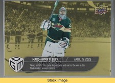 2024-25 Upper Deck Game Dated Moments Gold /100 Marc-Andre Fleury #78 READ 1bd6