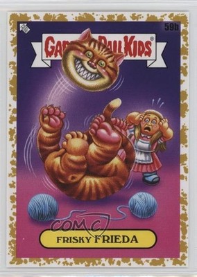 2022 Garbage Pail Kids Book Worms Series 1 Fool's Gold 17/50 Frisky Frieda 19c6