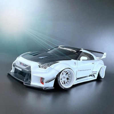 #ad LB Silhouette Works GT Nissan R35 GT R 1 10 RC Clear Body TT 8210 Japan LBWK $136.43