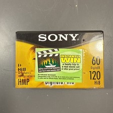NEW Sealed Sony Hi8 Metal-P Video Cassette Camcorder Tape 60 Digital8 120 HMP