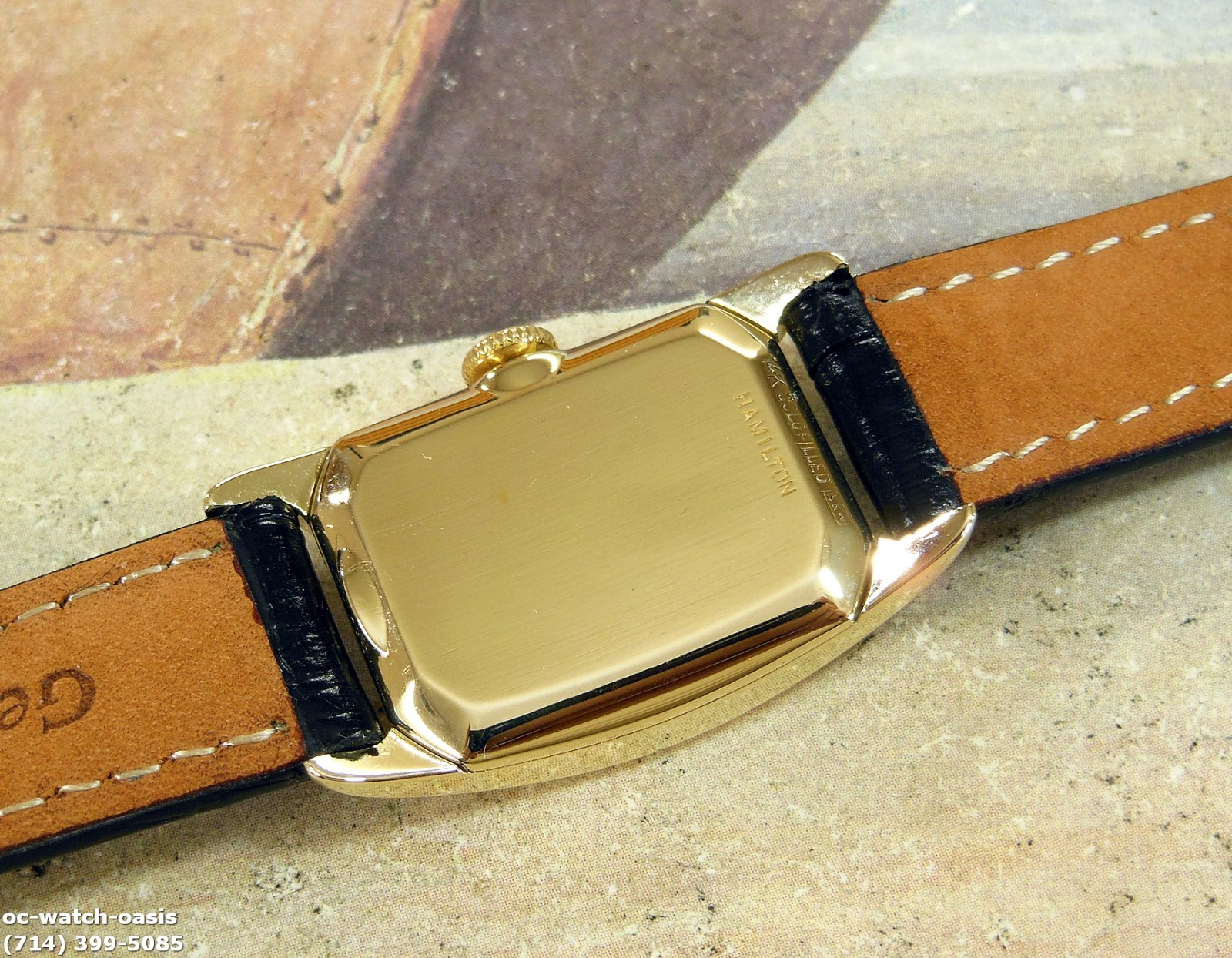 1950 Vintage HAMILTON BOULTON, Stunning SILVER Dial, Serviced & Warranty