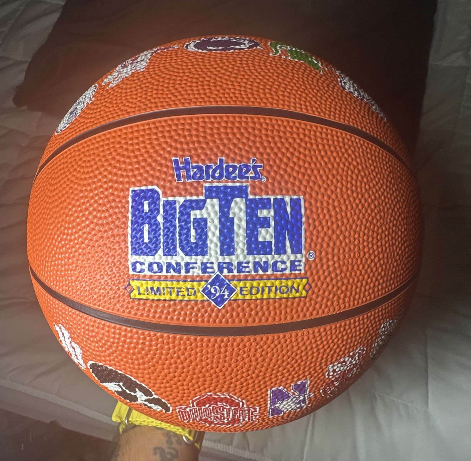 NCAA Hardee’s Big Ten Conference 1994 Limited Edition Basketball