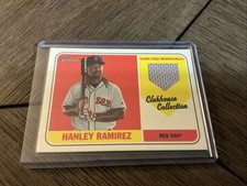 Hanley Ramirez 2018 Topps Heritage #CCR-HR Clubhouse Collection Jersey Relic