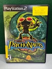 Psychonauts (Sony PlayStation 2 PS2, 2005) Complete CIB Authentic. Tested.