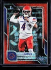 2025 Bowman Chrome University Football Orange Shimmer Refractor Maddux Madsen #24