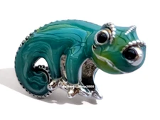 NEW 100% PANDORA Disney Tangled Pascal Color-changing Chameleon Charm 793983C01