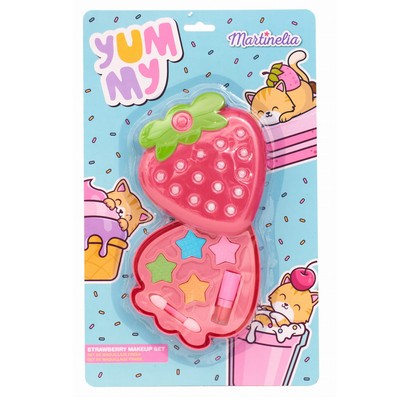 8436591926481 Martinelia Yummy Strawberry zestaw paleta cieni do powiek + mini s