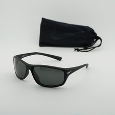 Nike ADRENALINE P FQ4604 095 Black/Grey Polarized 65-14-135 Sunglasses New Au...