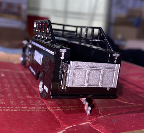 Kitbash Ford F-150 1/64 Las Vegas Metropolitan Police Department Swat Team Truck - Picture 12 of 24