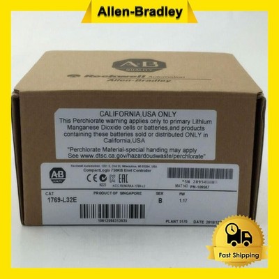 1PC NEW CompactLogix EtherNet Processor 1769-L32E SER B AB FREE SHIP