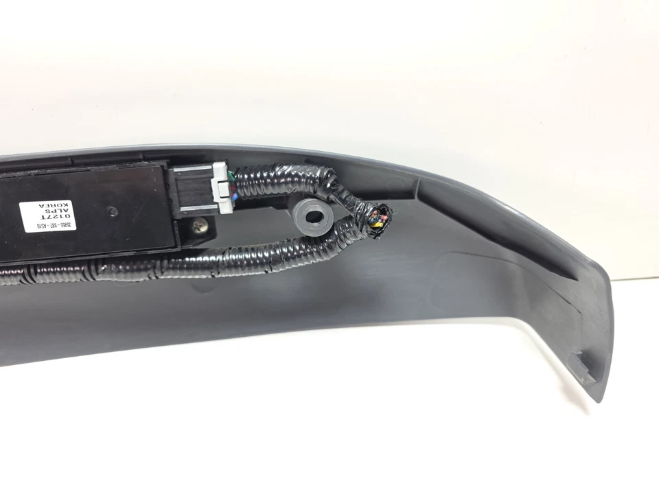 2003 - 2008 年本田飞行员驾驶员倾斜动力座椅套装饰面板浅灰色原始设备制造商 — 第 2/4 张图片