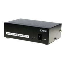 4 Ports BNC Video Splitter 1 in 4 Out BNC Coaxial TV CCTV DVR Composite Video...