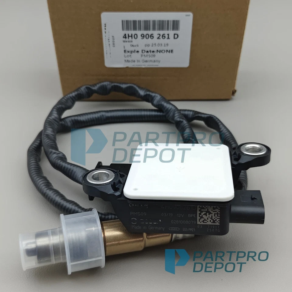 Новый датчик твердых частиц PM подходит для 2014 Audi A8 Quattro L TDI 3,0 л V6 4H0906261D - Изображение 4 из 4