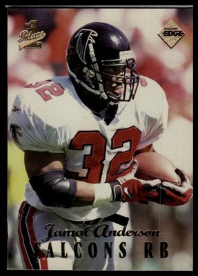 1998 Collector's Edge First Place #10 Jamal Anderson 50-Point