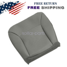 For 02-08 Ford E150 E250 E350 Van Driver Lower Perforated Ac Seat Cover Gray For 02-08 Ford E150 E250 E350 Van Driver Lower Perforated Ac Seat Cover Gray