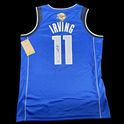 あ*ひ様 NBA Kyrie Irving final Jersey mavs Kyrie Irving Signed Autographed Dallas Mavericks Finals Jersey PSA