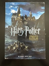 Harry Potter Complete 8-Film Collection DVD, 8-Disc Box Set Hogwarts