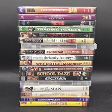 Lot Of 18 Comedy DVDs Opened Used Nontested Murphy Chappelle Tyler Perry Movies