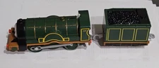 Thomas & Friends Trackmaster Emily Motorized Engine & Tender Tested