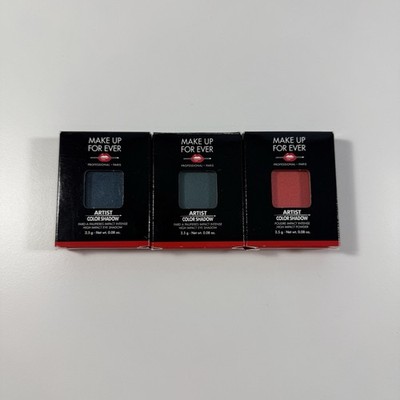 3  Make Up For Ever Artist Color Shadow ME230, S238, I746 Eyeshadow