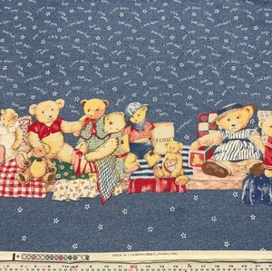 Vintage Teddy Bear Fabric | eBay