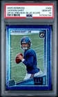 2025 Donruss Jaxson Dart Optic Preview Blue Scope Rated Rookie PSA 10 Pop 7