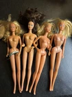 Vintage Barbie Dolls Lot of 4 Mattel Korea Taiwan Philippines Malaysia