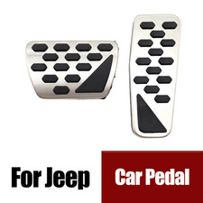 Non Silp Stainless Steel Car Gas Brake Pad For Jeep Gladiator Wrangler 2018-2022