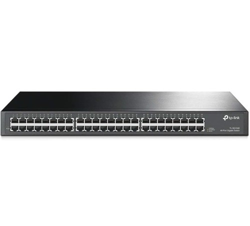 TP-Link TL-SG1048 48-Port Gigabit Rackmount Switch - 96Gbps, Fanless - NEW