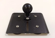 RAM Mount Rectangular 4" x 6.5" Plate with 1.5 inch Ball - 4 Heavy Duty Magnets