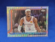 2025 Topps Chrome Basketball Pulsar Shai Gilgeous-Alexander #141 Thunder
