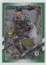 2021 Topps Chrome Ben Baller Edition Green Refractor 76/99 Sean Murphy #55 17iz